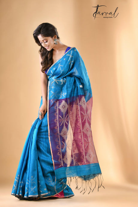 Matka silk handwoven jamdani saree collection - Tamal Boutique