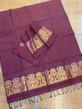 Maroon Kurti & Dupatta Set 3