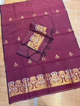 Maroon Kurti & Dupatta Set 4